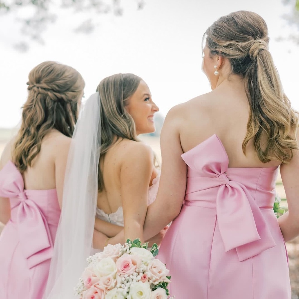 Pink Bridesmaid Dress